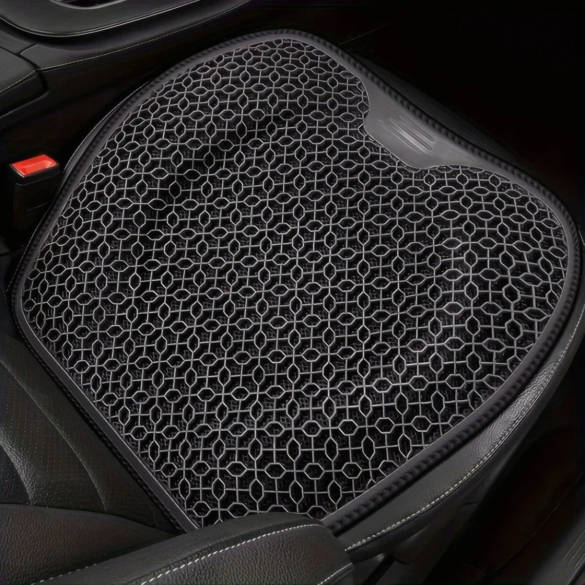 Coussin d’assise en gel noir