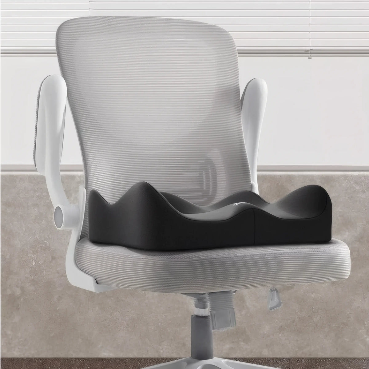 Coussin d’assise ergonomique en mousse