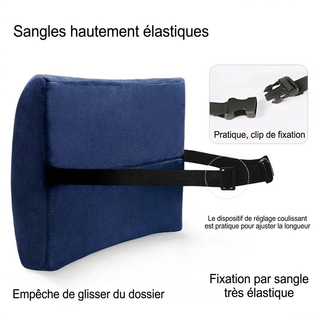 Coussin lombaire respirant