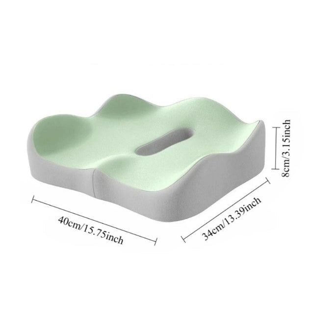 Coussin d’assise ergonomique en mousse
