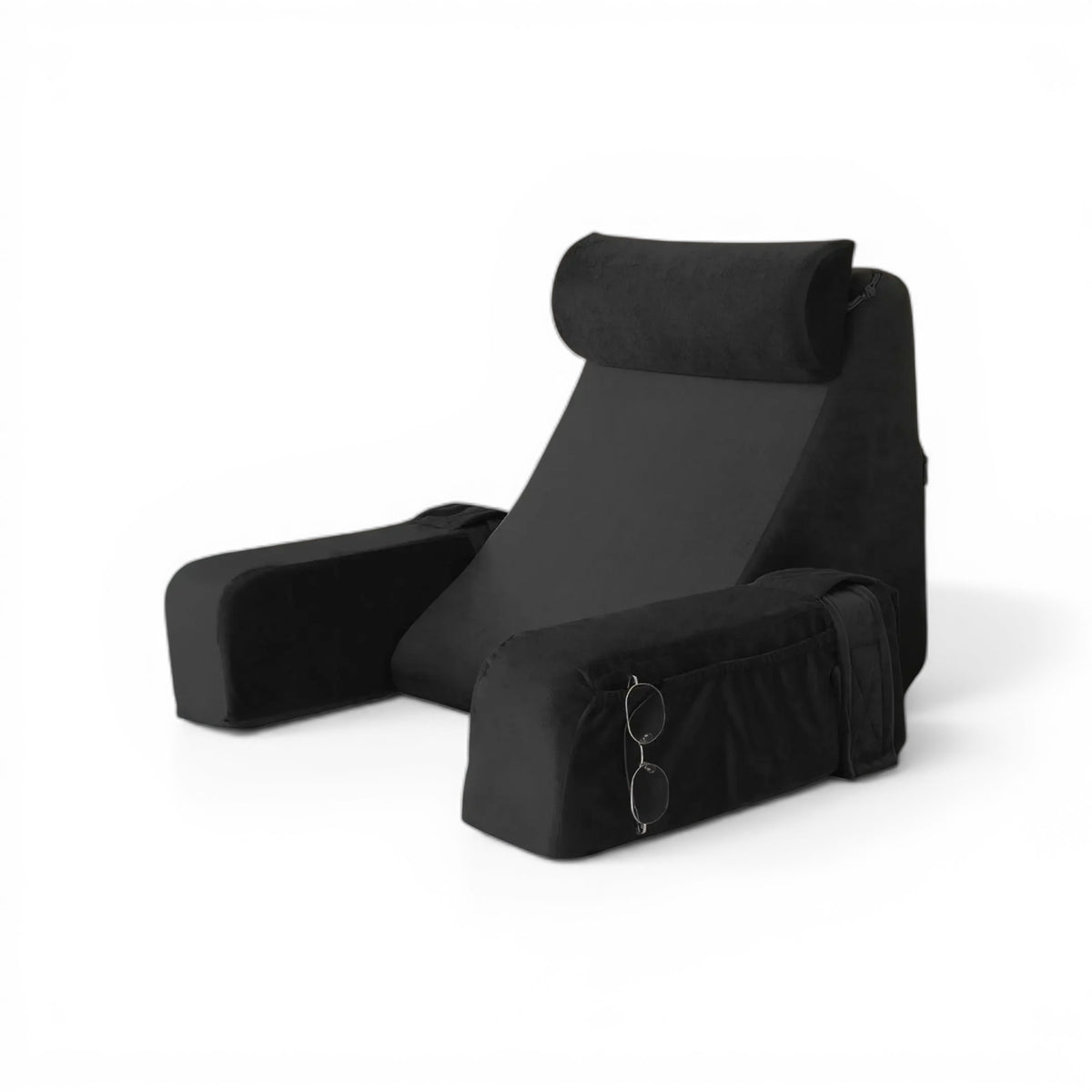 Coussin de lecture avec accoudoirs