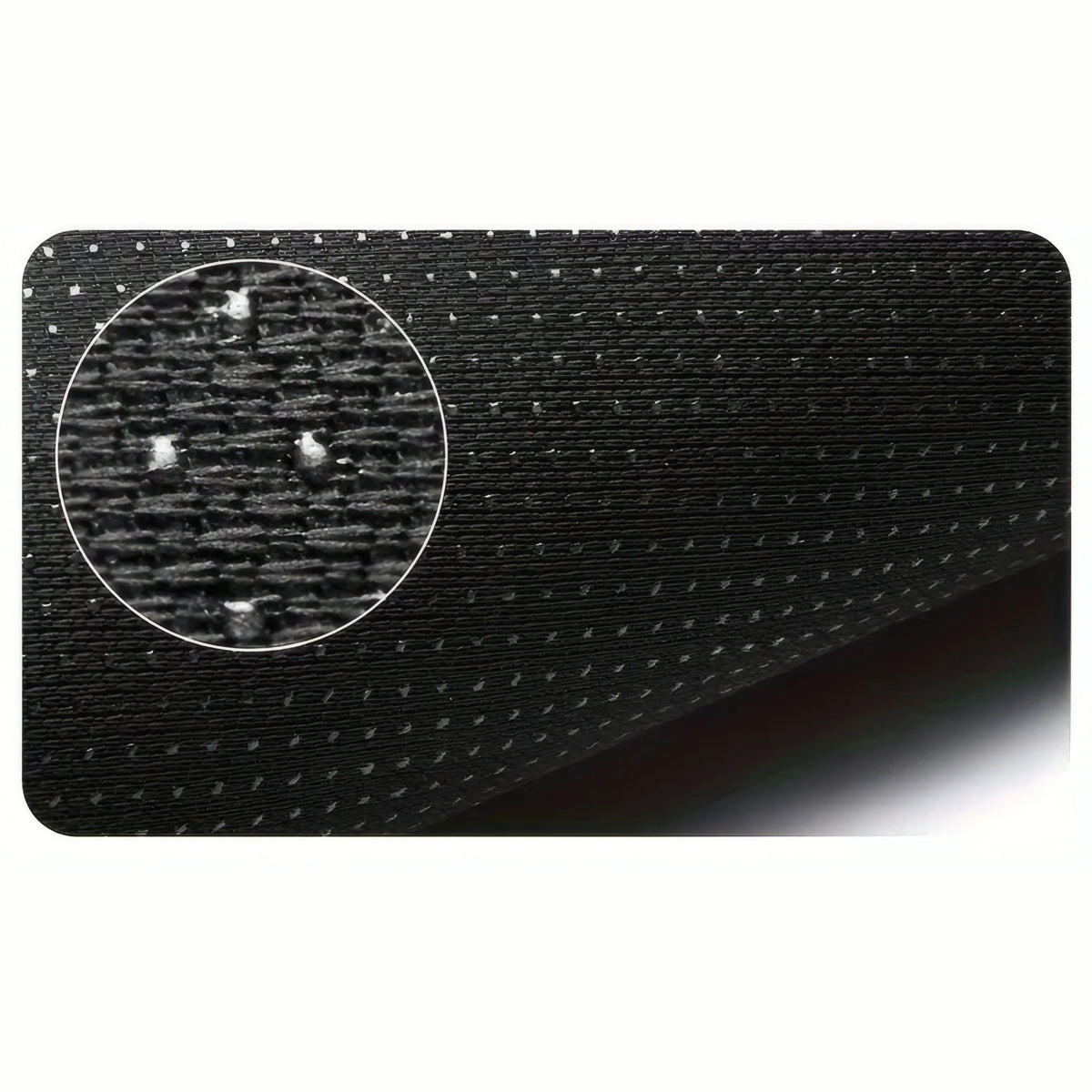 Coussin d’assise en gel noir